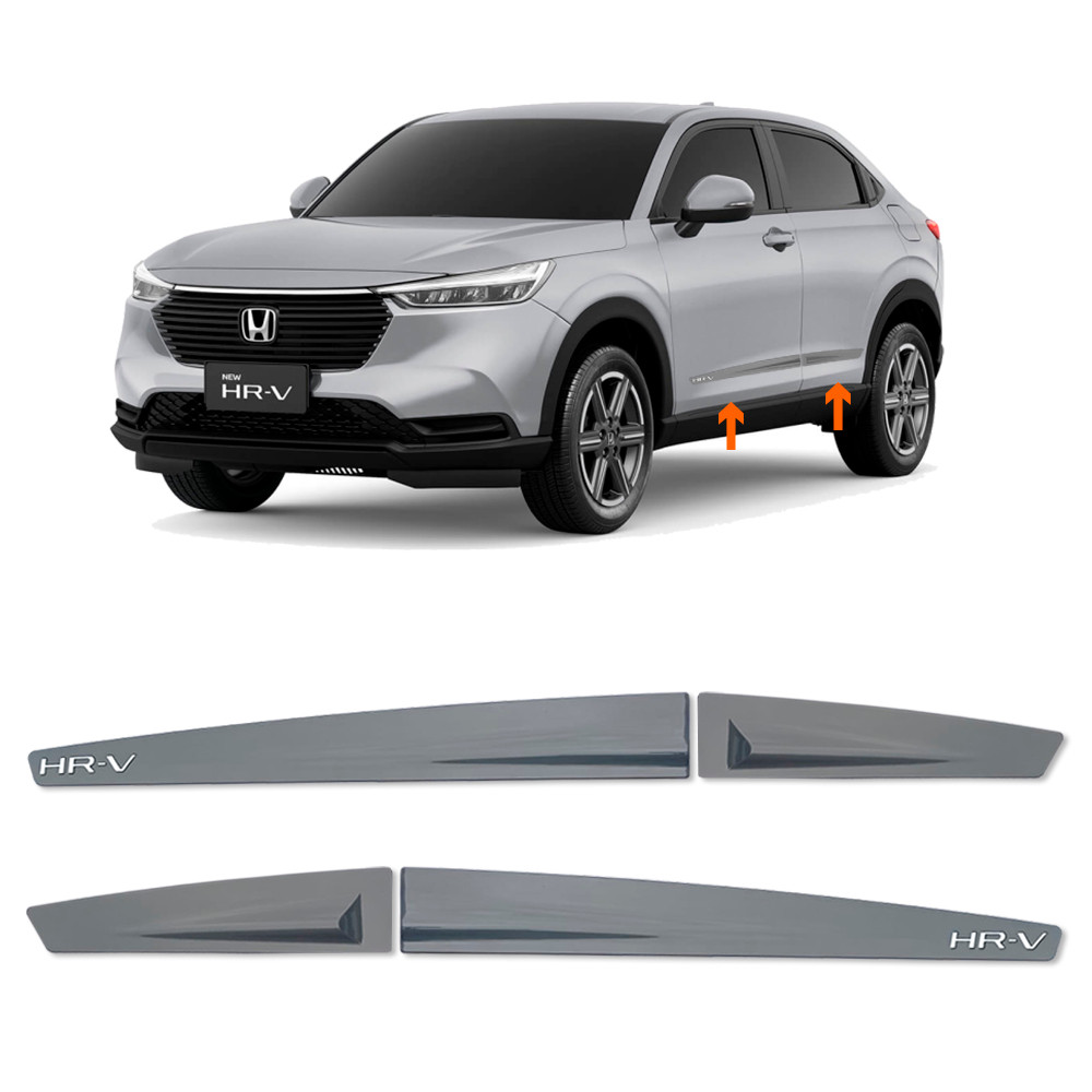 Friso Lateral New HR-V 2022 em diante Cinza Grafeno