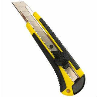 Estilete Largo Profissional Com Trava Cabo De Borracha 18mm 4202 Fertak - UN em Oferta na Shopee