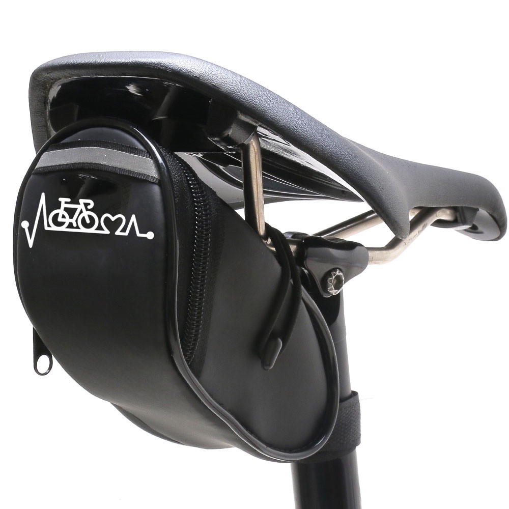 Bolsa De Selim Para Bicicleta Bike Mtb Speed Porta Acessórios Com fita Refletora em Oferta na Shopee