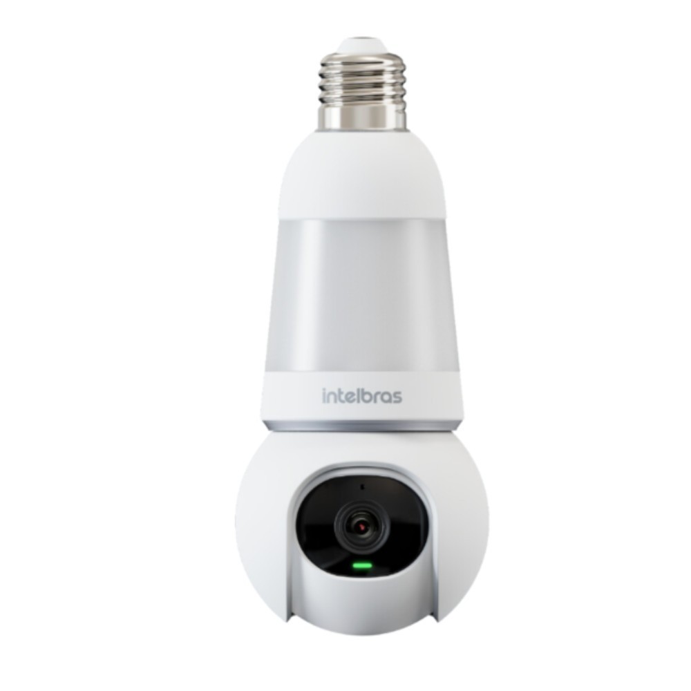 CAMERA IP WIFI 25MTS MIBO MINI SPEED DOME + LAMPADA 2.8MM IM6 3MP FULL COLOR C/ MICROFONE