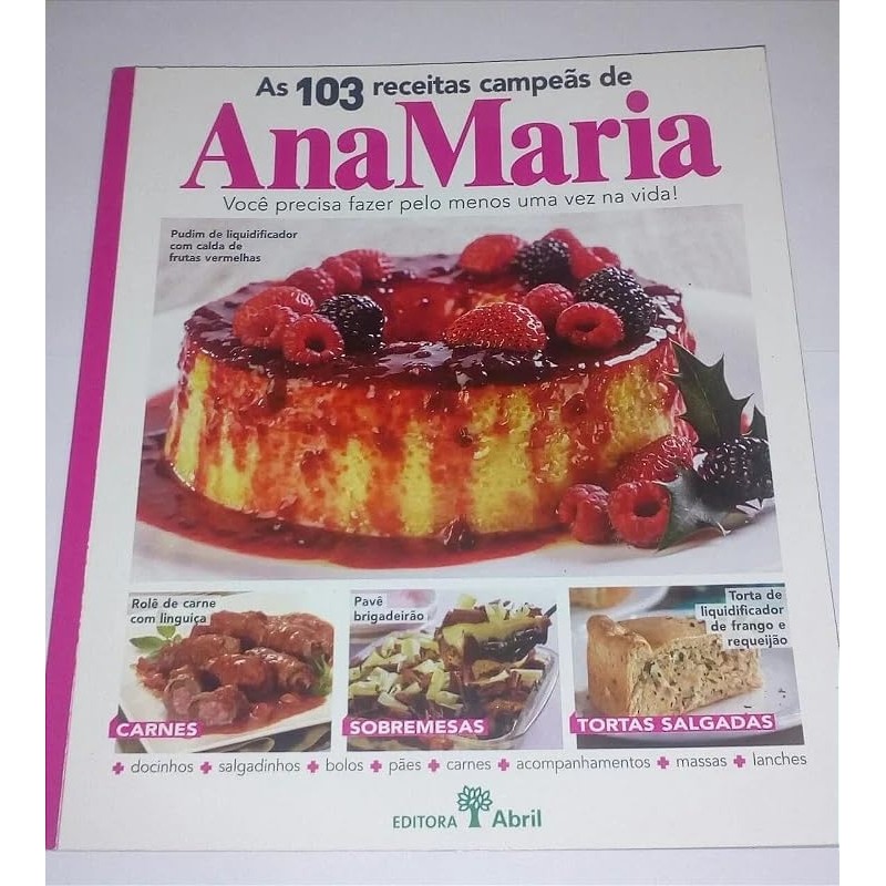Ana Maria As 103 Receitas Campeas autor Maria, Ana