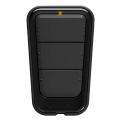 Controle Remoto Portão Eletrônico 299mhz Premium 3 Teclas Preto