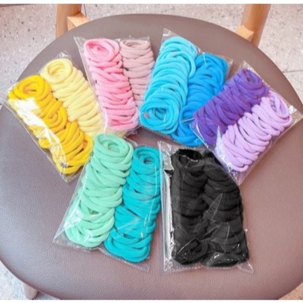 Kit 300 Unidades Xuxinha Elástico de Cabelo Xuxinha Criança Rabicó-Grande em Oferta na Shopee