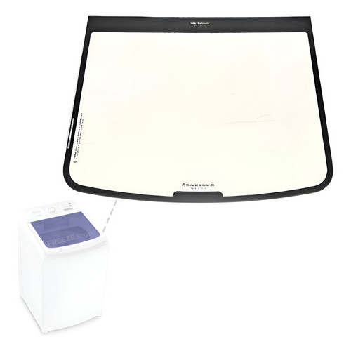 Vidro Tampa Máquina Electrolux 15kg Led15 Led17 Jet Clean Original Vidro