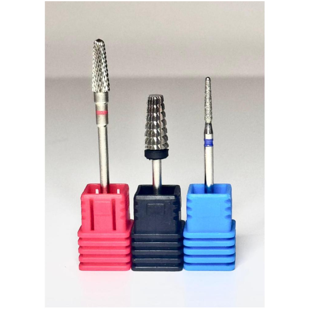 Kit 3, 2 OU 1 Broca Tungstênio Carboneto E Diamantada  Remoção Acabamento Nivelamento Curvatura C em Oferta na Shopee