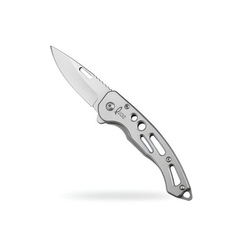 Canivete Inox Clip Bolso Estilo Tatico Para Bolso Inox Chave Titanium Caça Pesca Selva Afiado