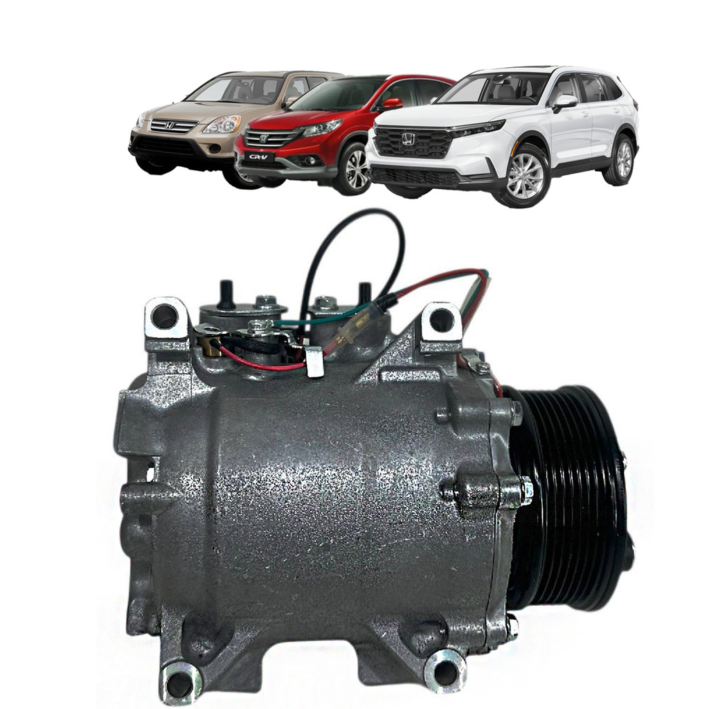 COMPRESSOR HONDA CRV > 2006 POLIA 7PK 102MM 12V RC.600.096