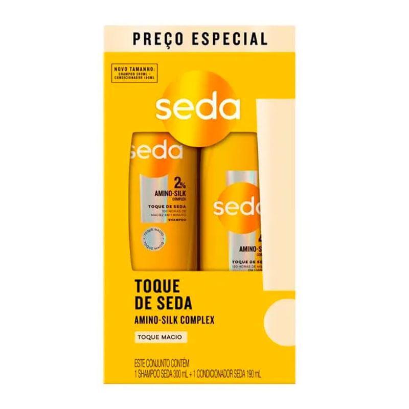 Kit Seda Amino-Silk Complex Toque Seda Shampoo 300ml + Condicionador 190ml em Oferta na Shopee