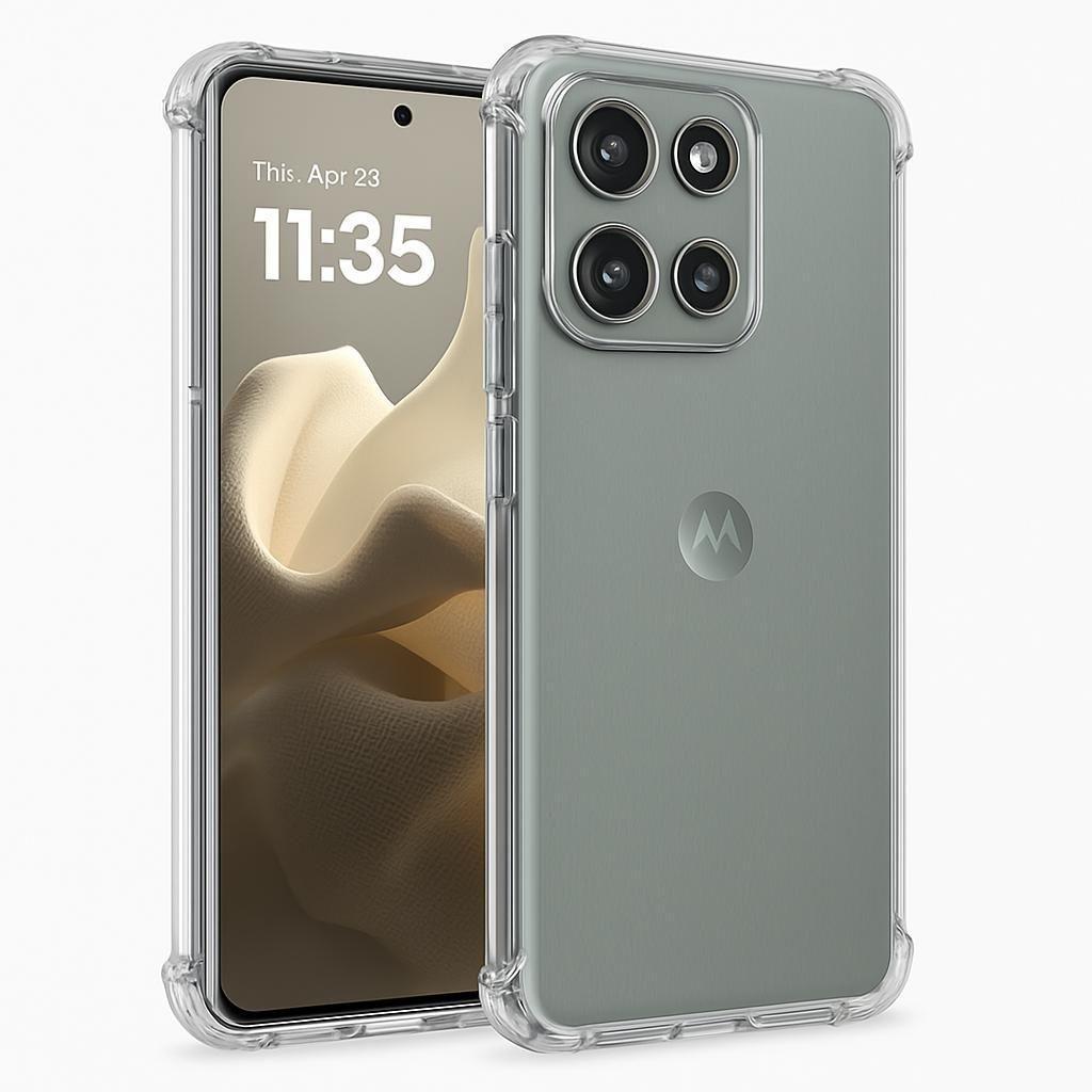 Capa Capinha Transparente Anti Impacto TPU Case Para Motorola Moto Edge 60 Fusion. Edge60 60Fusion