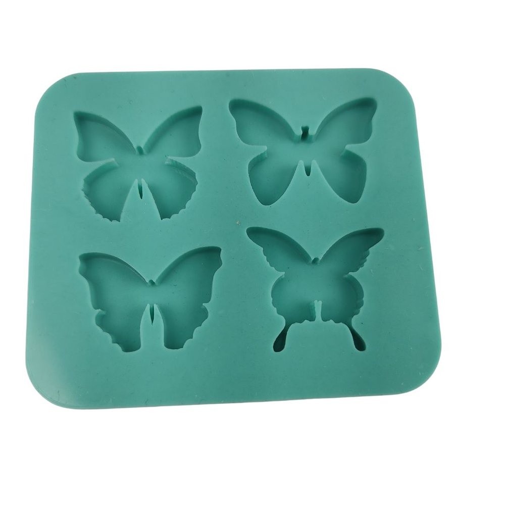 Molde 4 Mini Borboletas Mistas