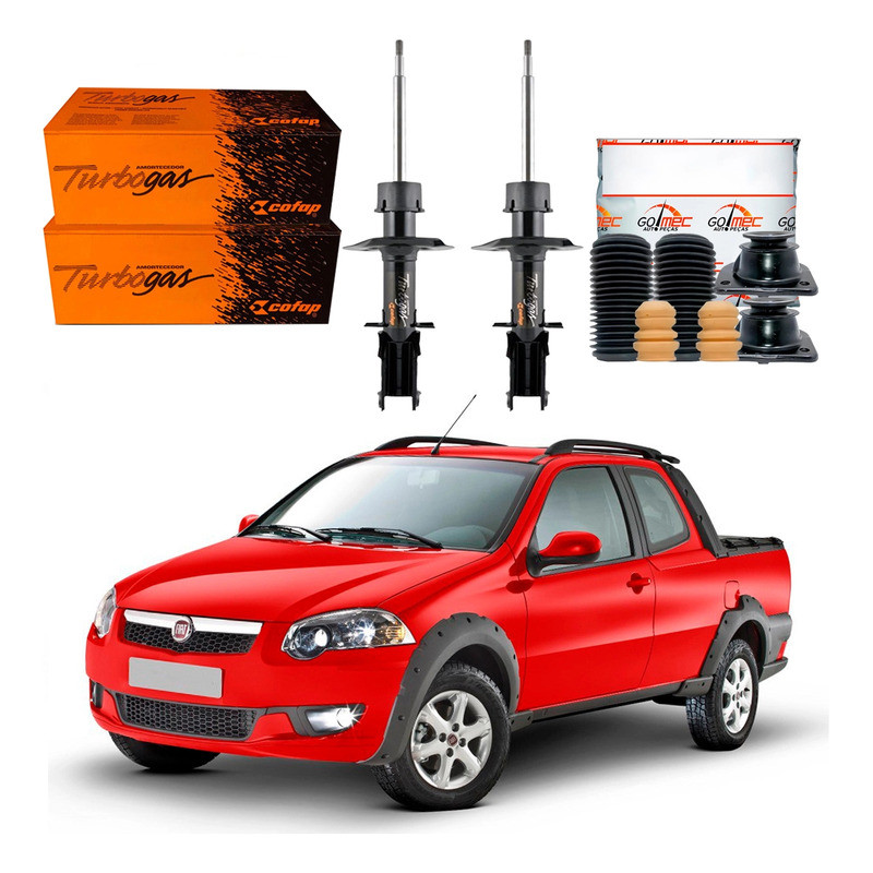 Kit Amortecedor Dianteiro Strada Trekking 1.6 2013 A 2016