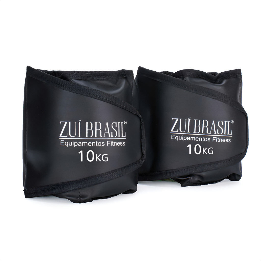 Tornozeleira Caneleira De Peso 10 Kg Musculaçao Anilhas Zuí