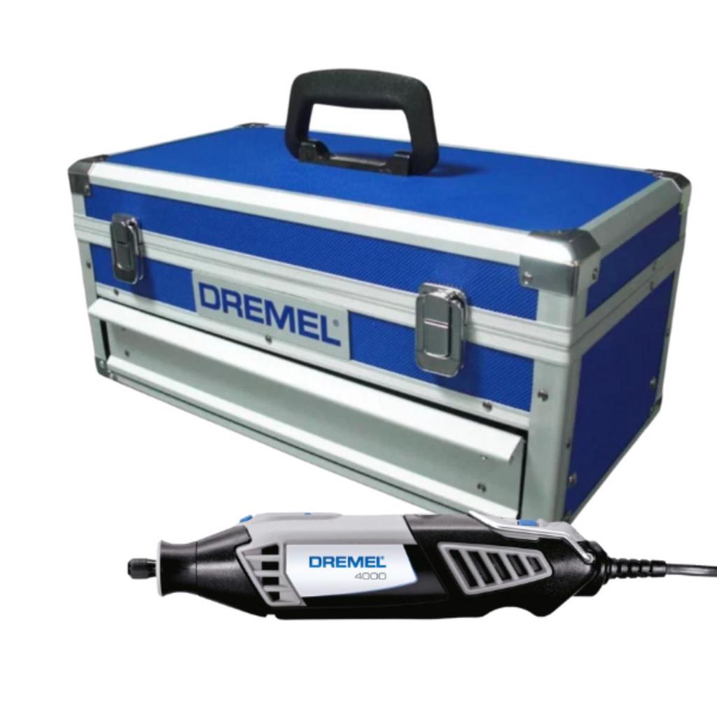 Combo Dremel 4000 + Maleta Metálica 127V em Oferta na Shopee