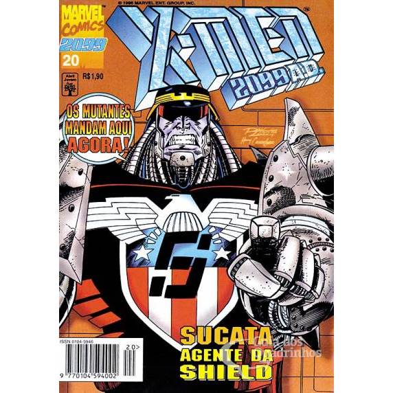 X-Men 2099 - Os Mutantes Mandam aqui agora: Sucata Agente da SHEILD (Vol. 20) de Vários Autores