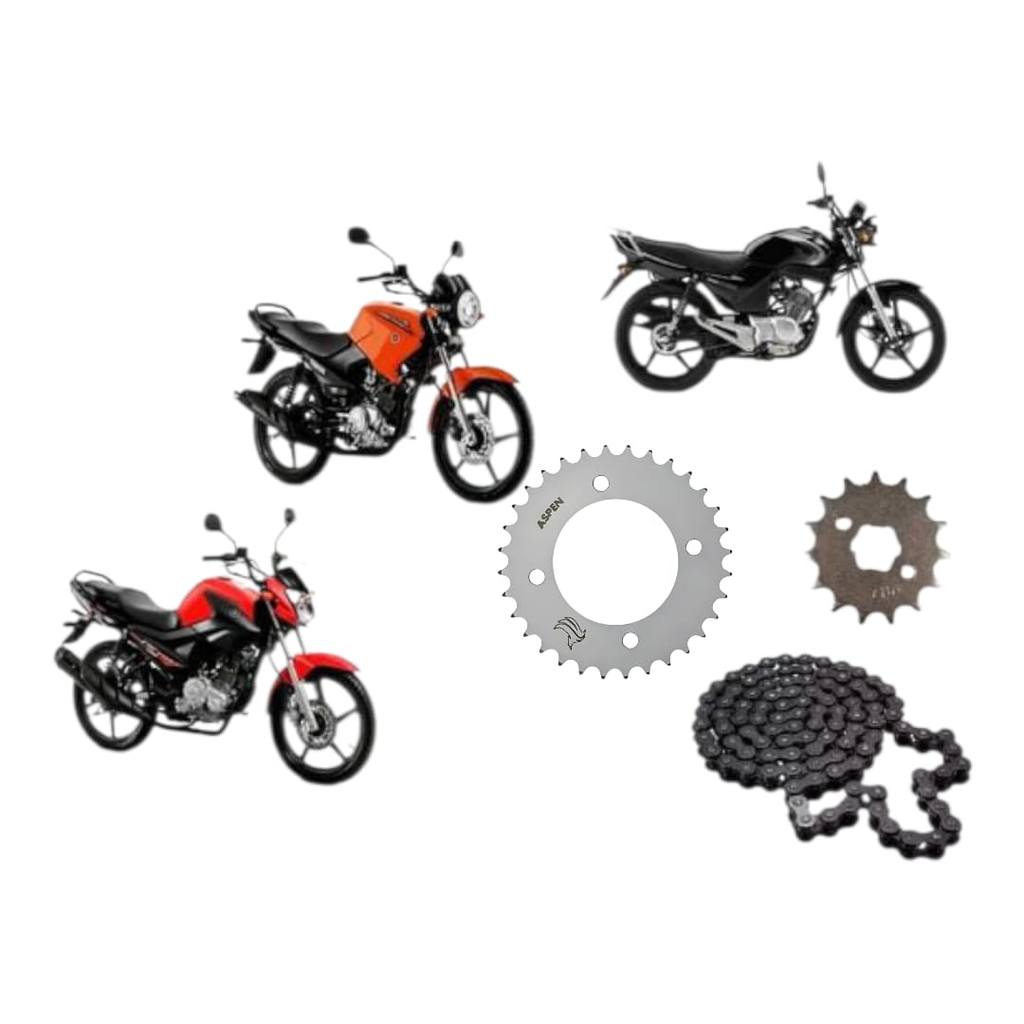 Relacao YAMAHA RD 135 Ybr 125 Factor 125 Coroa 38X15