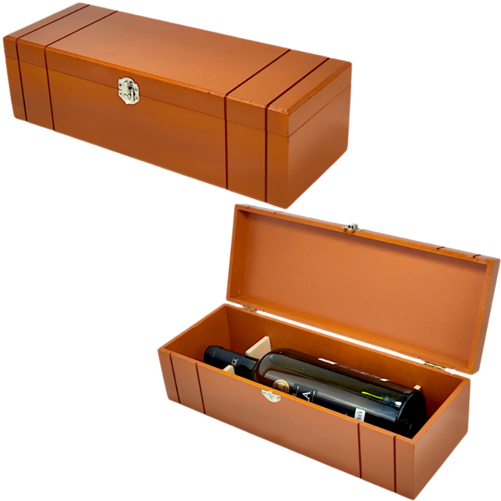 Suporte porta Garrafa Vinhos Caixa Decorativa De Suporte Para Garrafa Adega