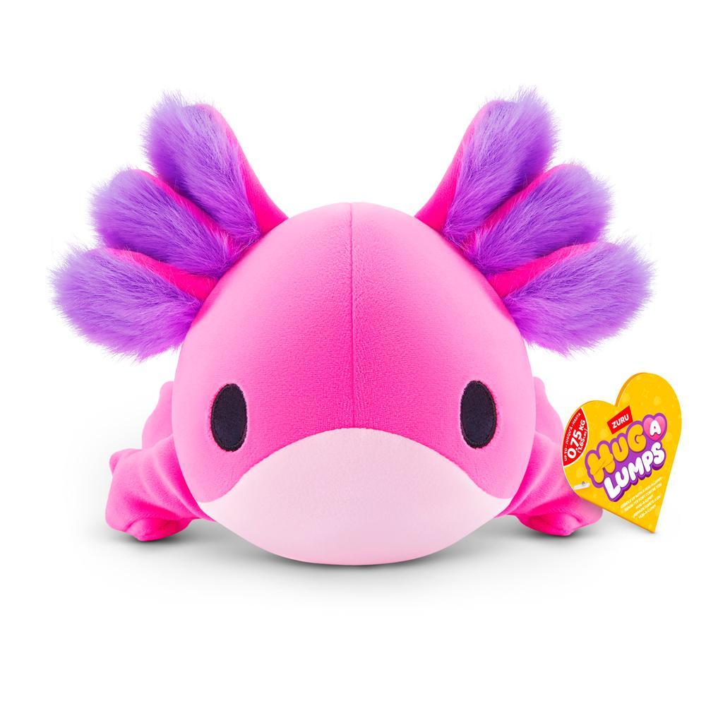 Pelúcia Hug-A-Lumps Pequena 0,75kg - Axolote Ally em Oferta na Shopee