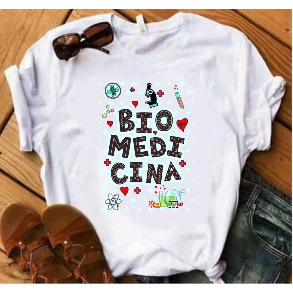 Blusa  Feminina Biomedicina Ramalho Distribuidora