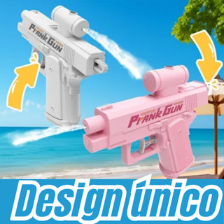 Brincadeiras com brinquedos em alta: pistola de água de dupla ação em Oferta na Shopee