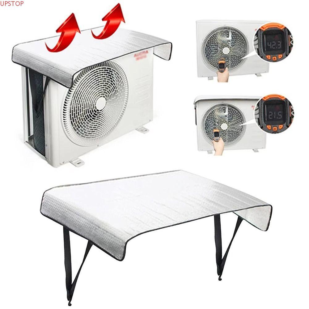 Capa De Ar Condicionado UPSTOP , Protetor Anti-Neve 46x95CM Solar À Prova D'água Contra Poeira