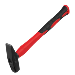 MARTELO PENA, ACO CARBONO FORJADO, CABO FIBRA DE VIDRO EMBORRACHADO, 300G, 1PC // MTX