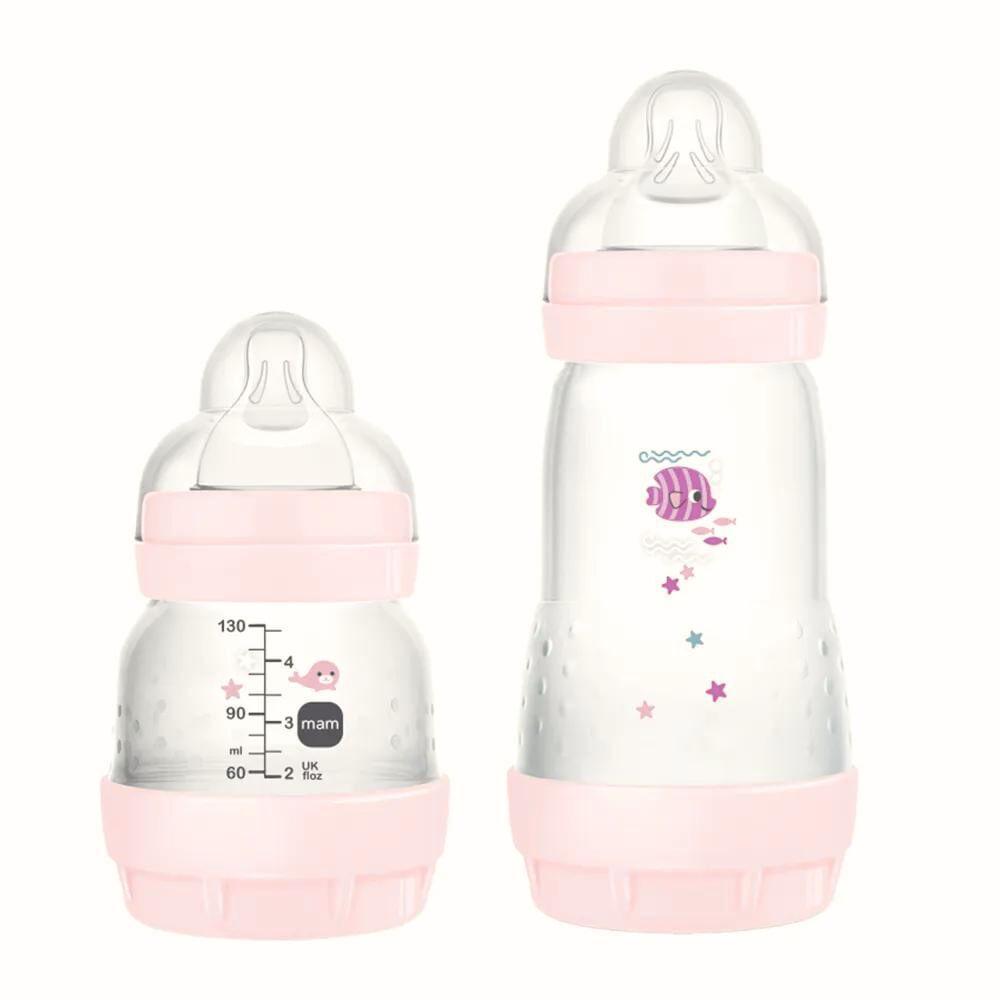 Mamadeira Easy Strart Set Neutro - Mam em Oferta na Shopee