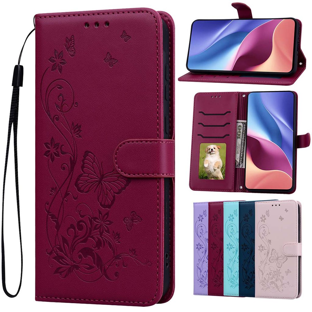 Capa De Telefone De Couro Multifuncional Para Samsung Galaxy A17 A07 A56 A36 A26 A16 A06 A55 A35 A25 A15 A05S Com Alça C
