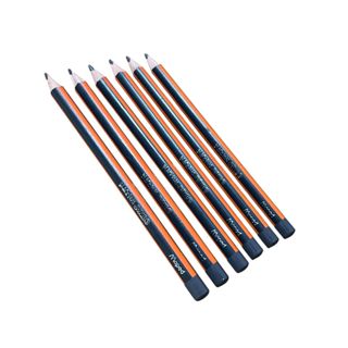 Kit Com 6 Lápis Grafite Black Peps Classic Jumbo Hb - Maped em Oferta na Shopee