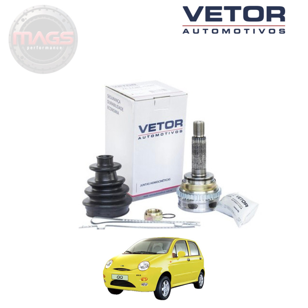 Junta Homocinética Chery QQ 1.1 COM ABS Vetor Automotivos