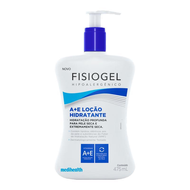 Loção Hidratante Fisiogel A+E Pele Seca e Extra Seca 475ml em Oferta na Shopee