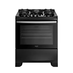 Fogão 5 Bocas Dako Supreme Mesa De Vidro Tripla Chama Bivolt