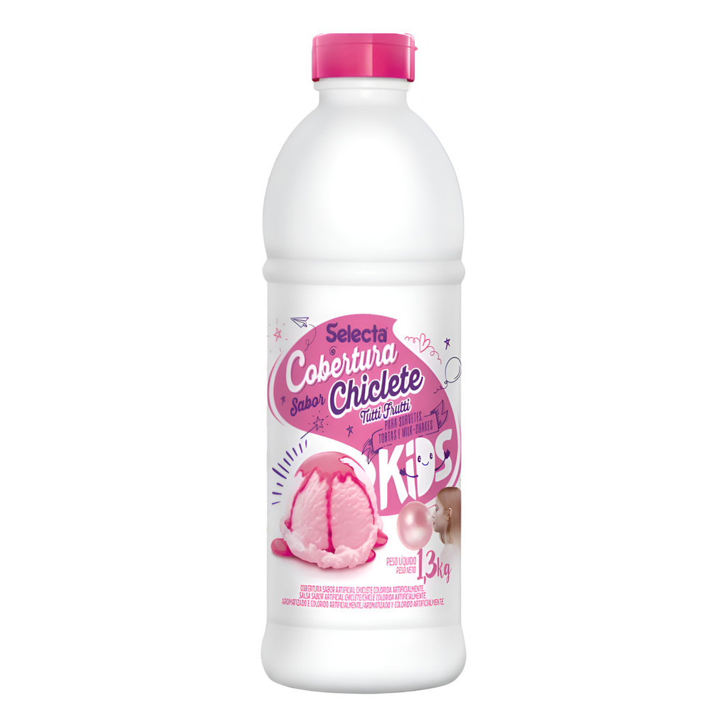 Cobertura Selecta Chiclete Kids 1,3 Kg