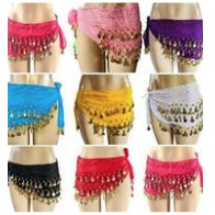 Lenço com Moedas - Cores Sortidas