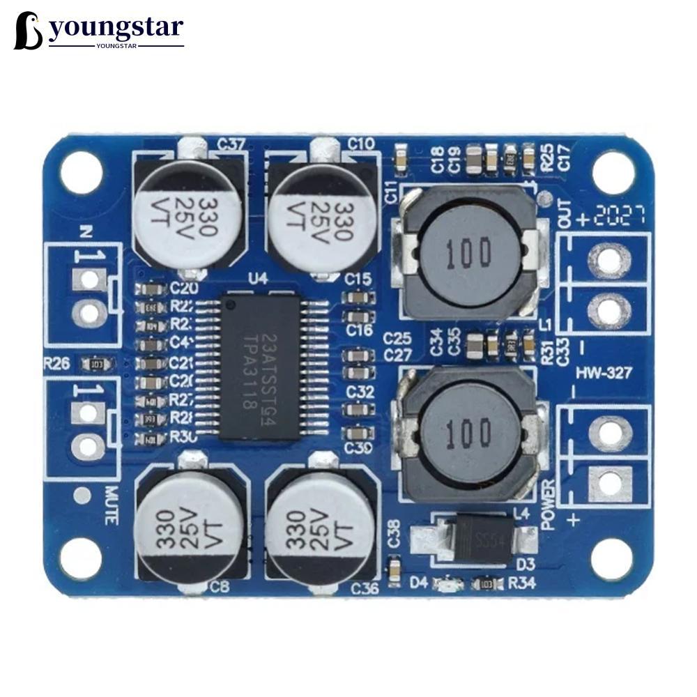 YOUNGSTAR XH-M313 TPA3118 PBTL 60W Mono Placa Amplificadora De Potência De Áudio Digital Módulo Amplificador DC8-24V G7U