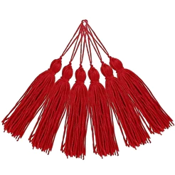 Tassel Decorativo Artesanal - Vermelho - 13cm - 12 unidades - Artlille - Rizzo