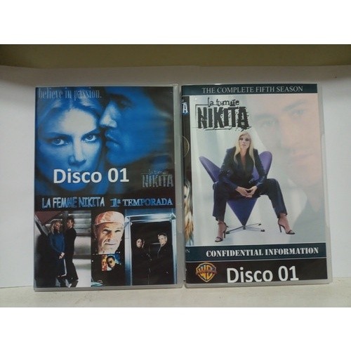 Dvd La Femme Nikita    As 5  Temporadas  Legendado