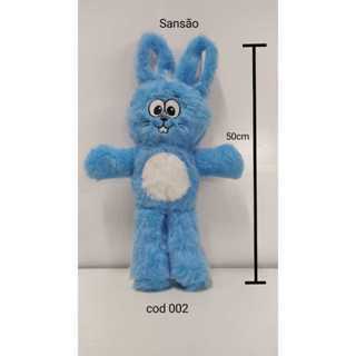 Pelúcia Coelho Sansão Turma da Mônica 50 cm em Oferta na Shopee