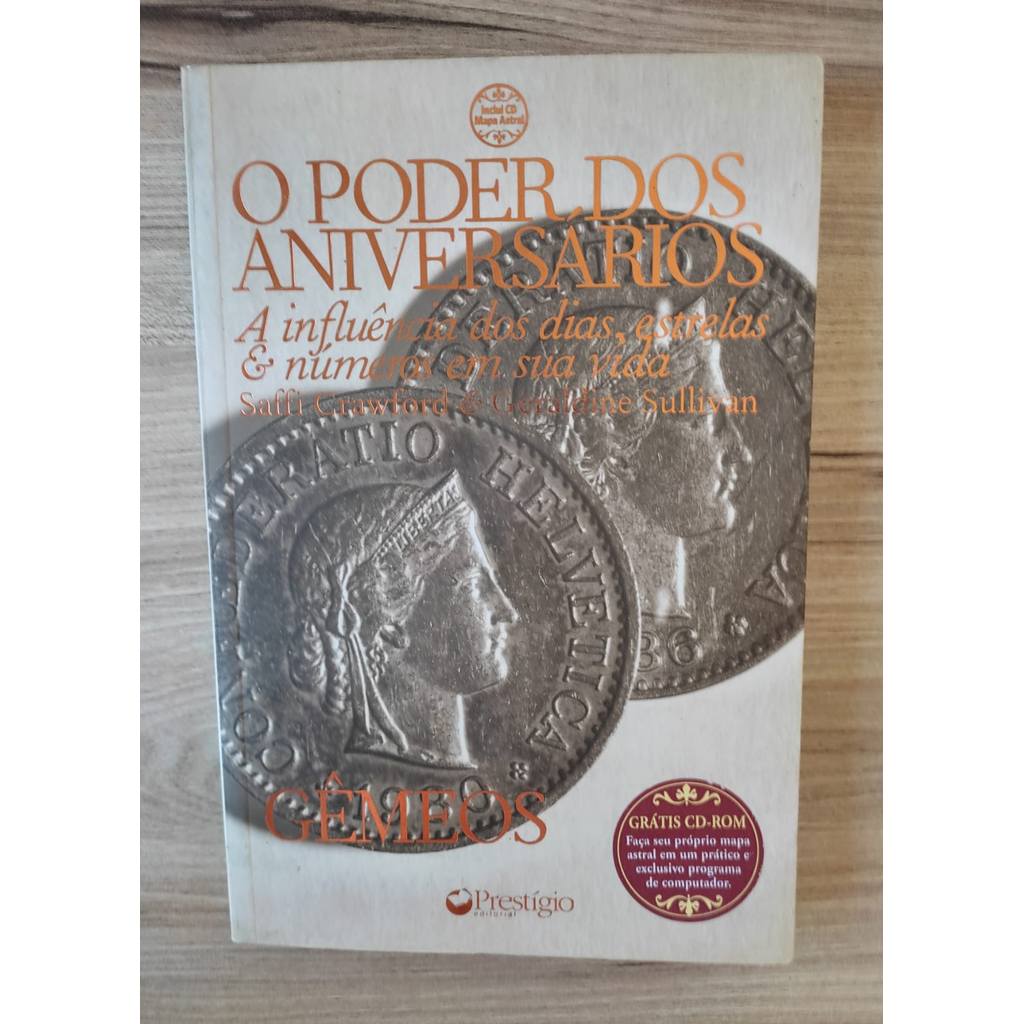 O Poder dos Aniversários: a influência dos dias, estrelas e números em sua vida - Gêmeos de Saffi Crawfor... 7694812