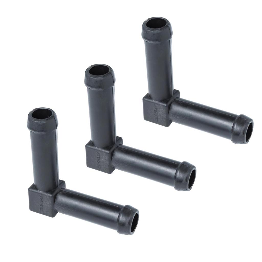 Kit 3 Conexão Plástico Mangote Isolante De Ar Quente Univers