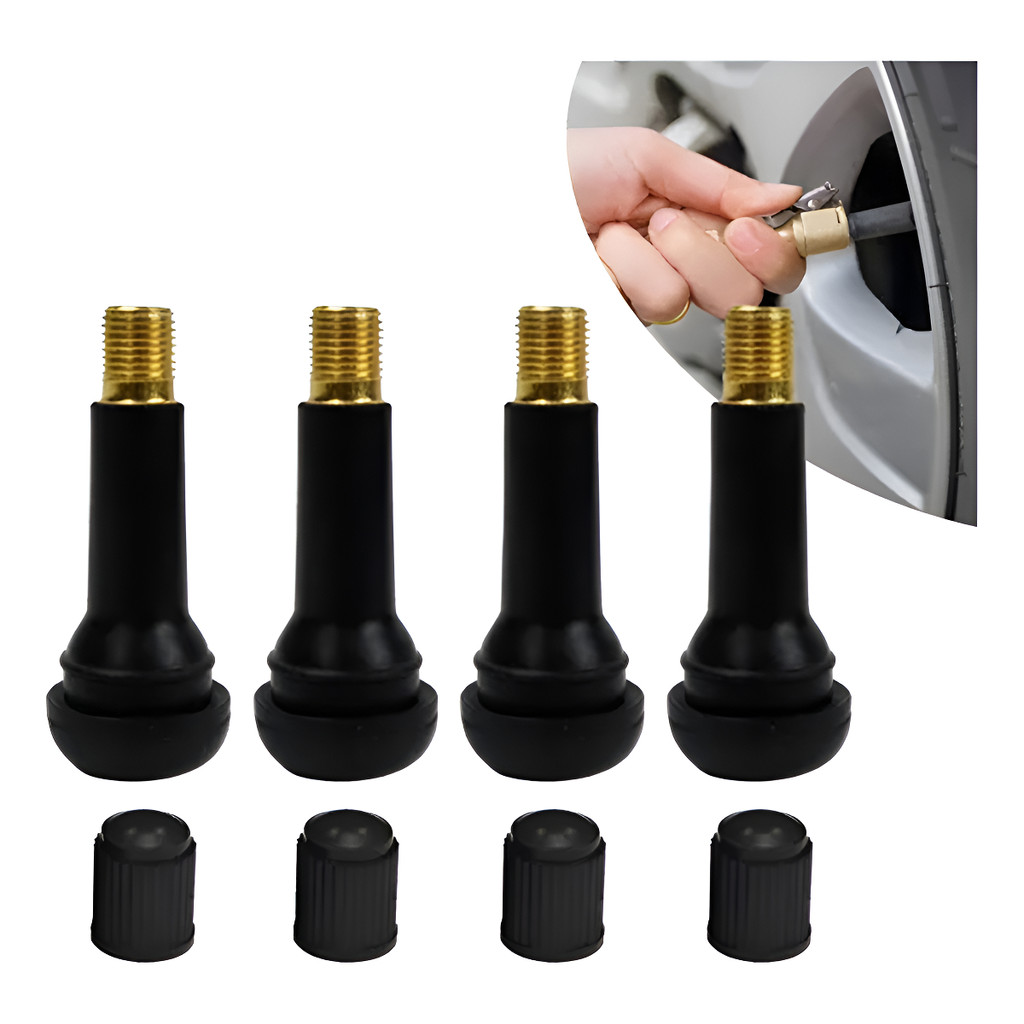 4 Bicos P/pneu Sem Câmara Carro Passeio JEEP Tr414 em Oferta na Shopee