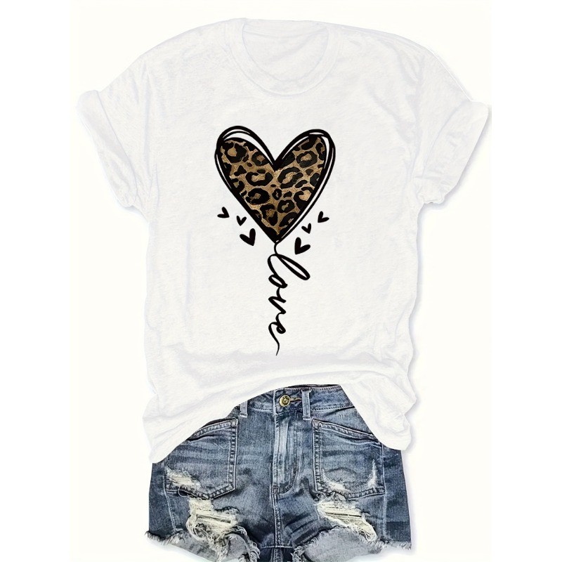 Blusa branca estampada onça tshirt feminina estilosa manga curta algodão 100% babylook plus size