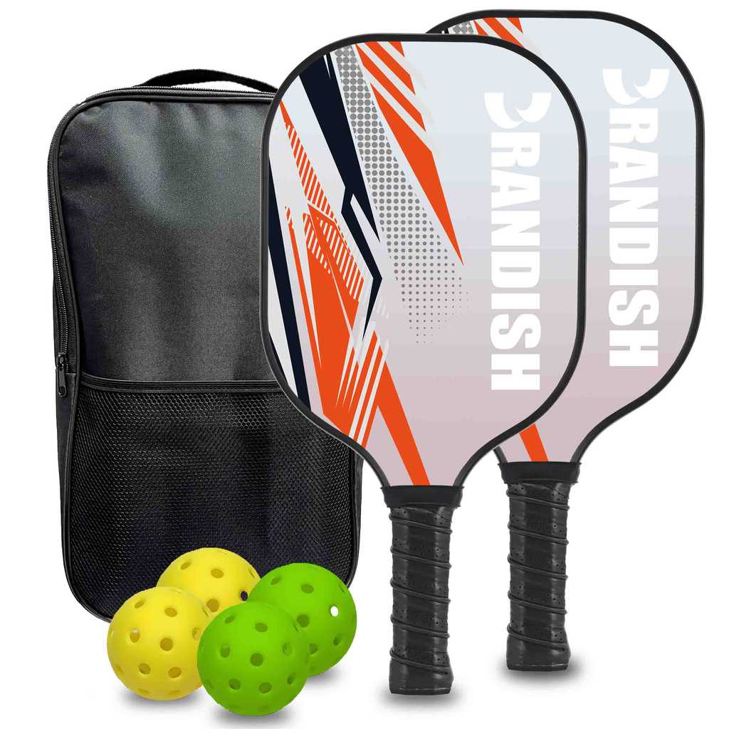 Bandis pickleball raquete pickleball fibra de vidro luz fácil de começar raquete de jogo profissional imagem do carro de