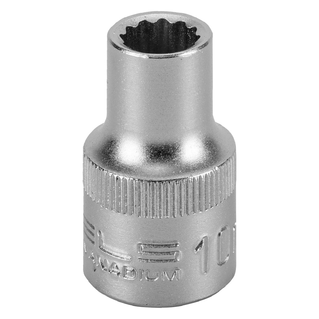 SOQUETE ESTRIADO 1/2POL CRV CLIPS PLASTICO 10MM 1PC // STELS em Oferta na Shopee