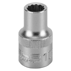 SOQUETE ESTRIADO 1/2POL CRV CLIPS PLASTICO 10MM 1PC // STELS