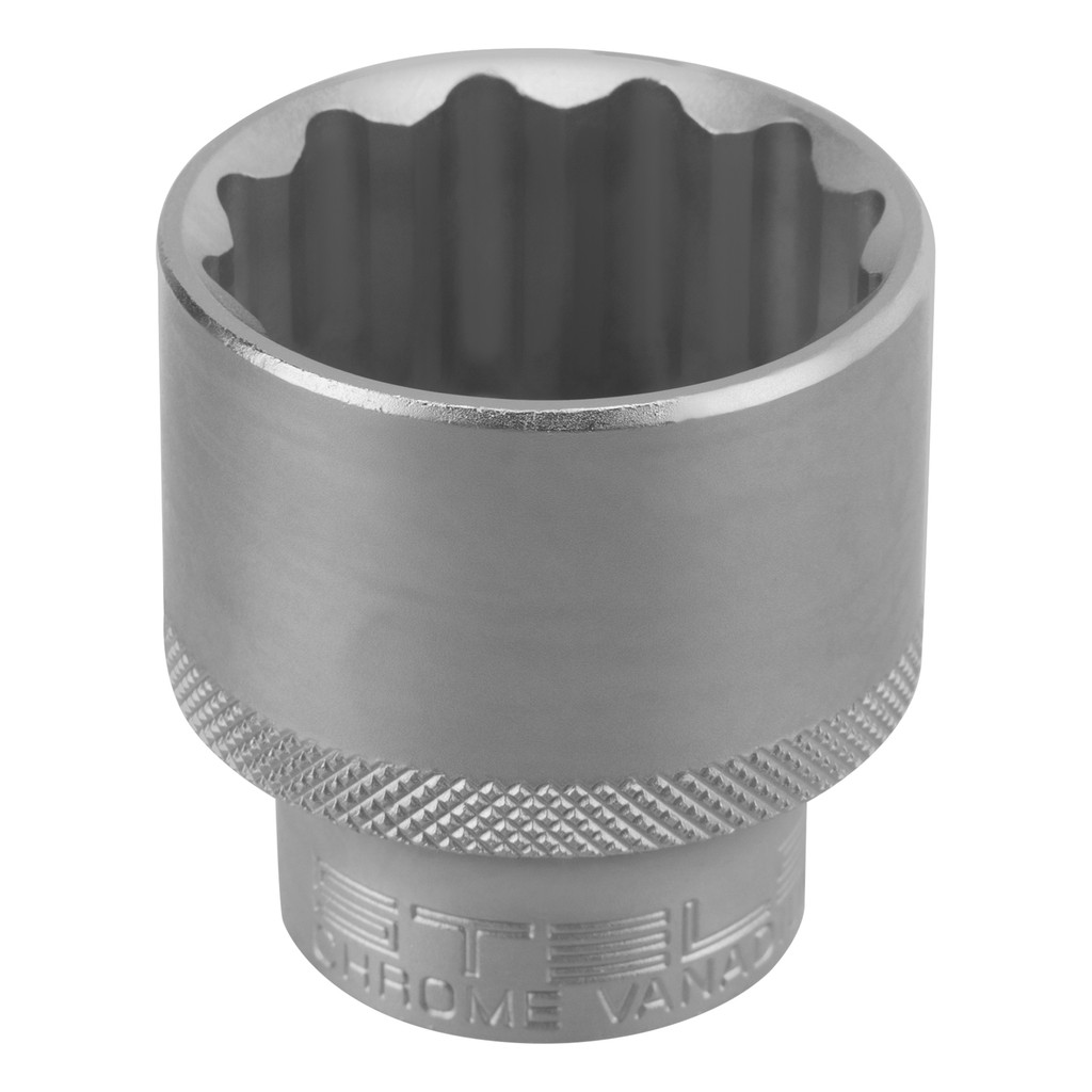 SOQUETE ESTRIADO 1/2POL CRV CLIP PLASTICO 1.1/4POL 1PC STELS