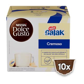 NESCAFÉ DOLCE GUSTO Galak 10 cápsulas em Oferta na Shopee