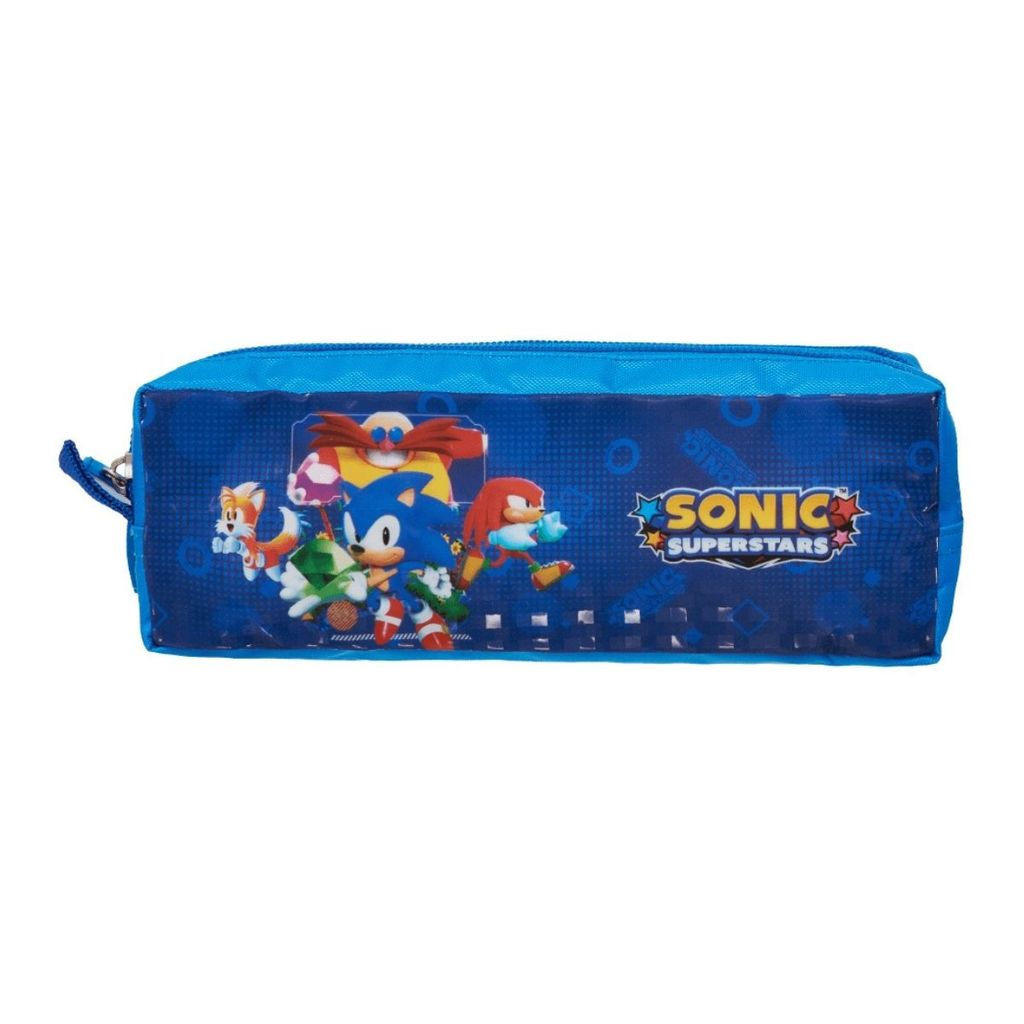 Estojo Duplo Escolar Sonic The Hedgehog Superstar - Pacific