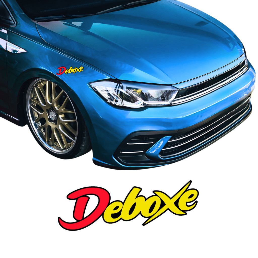 Adesivo Deboxe Pequeno 25x7 Carro Rebaixados Deboche  Som Automotivo