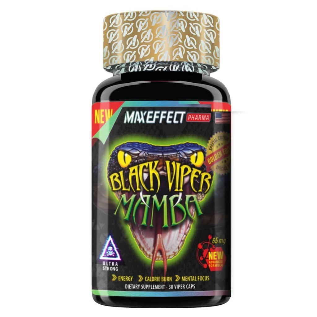 Black Viper Mamba - 30 Cápsulas - Arnold Nutrition em Oferta na Shopee