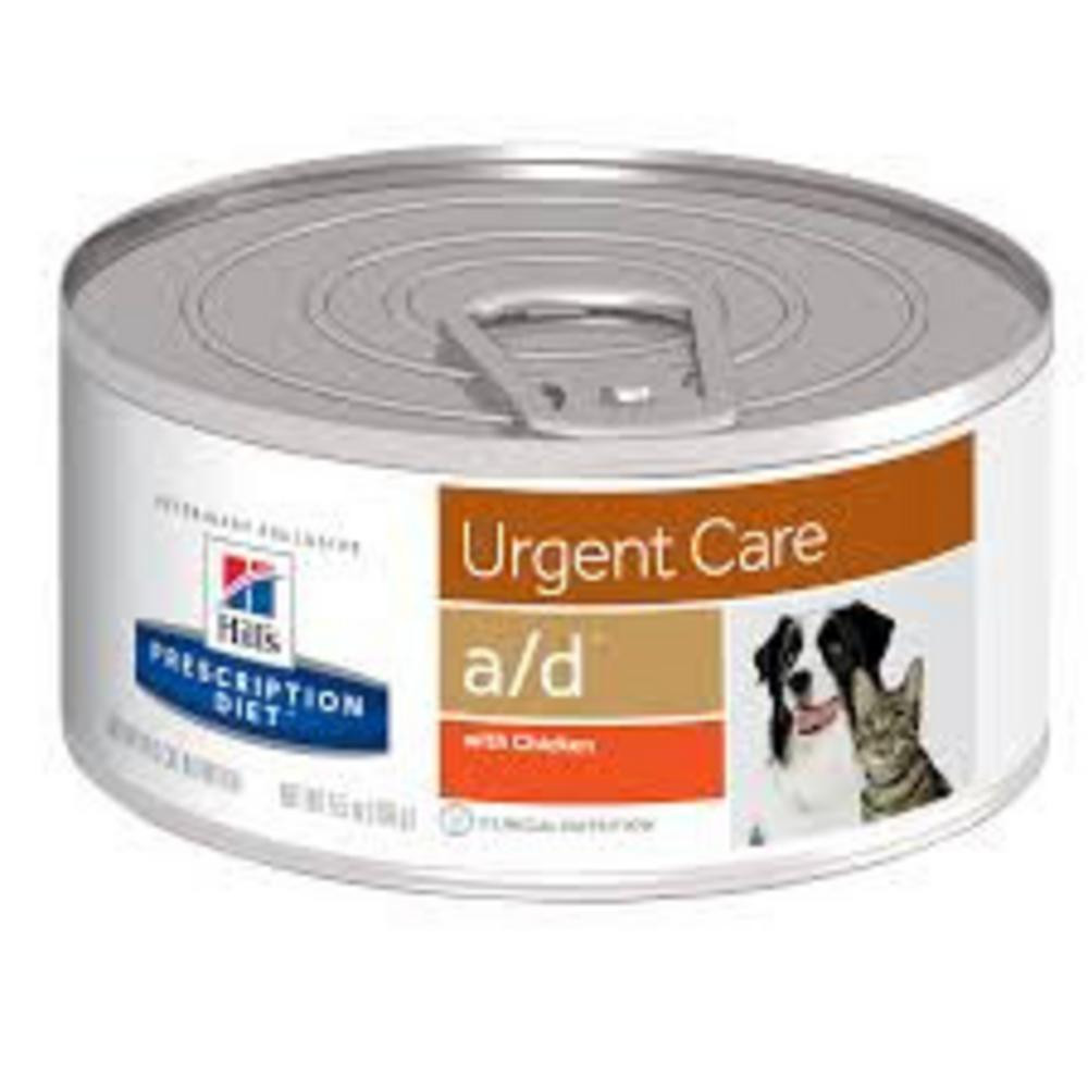 Ração Úmida Canine Feline Prescription Diet A/D Lata para Cães e Gatos em Recupe